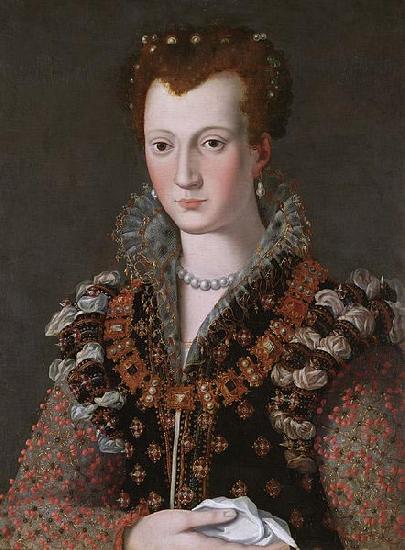 Alessandro Allori Camilla Martelli oil painting image